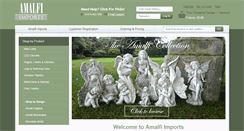 Desktop Screenshot of amalfiimports.co.uk